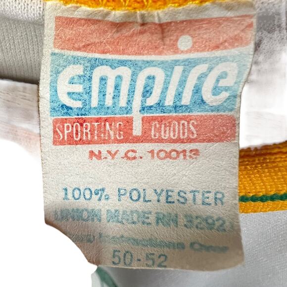 Men's Vintage 70s/80s Empire Sporting Goods Beach V-Neck Jersey - Picture 4 of 5